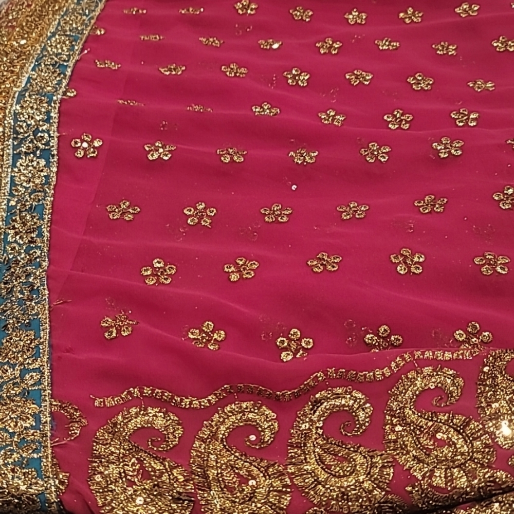 Pink Sari